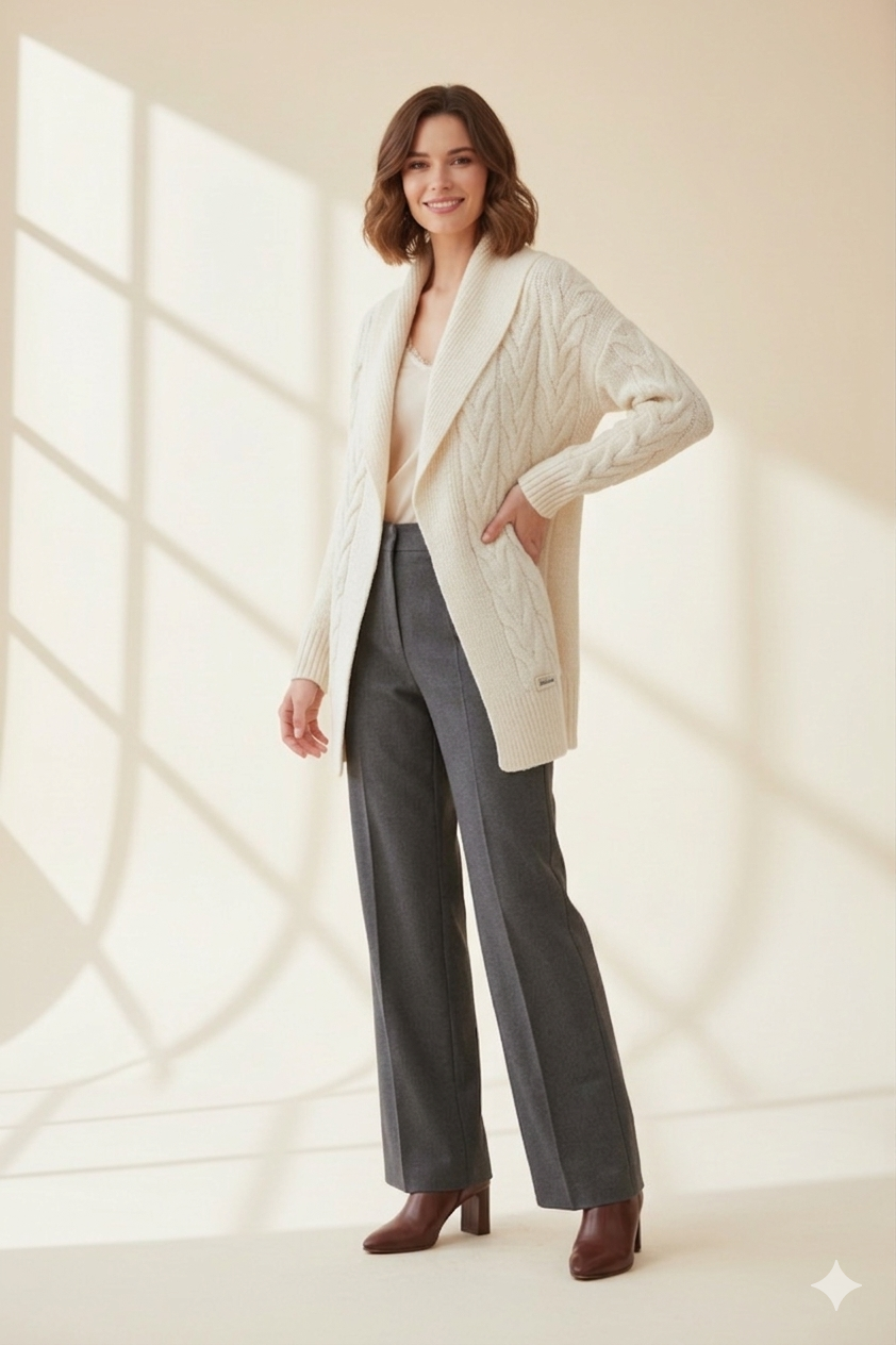 Off White Adria Cardigan