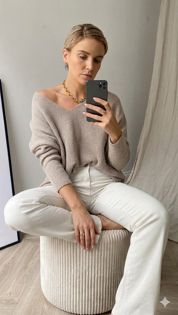 Camel Sweater