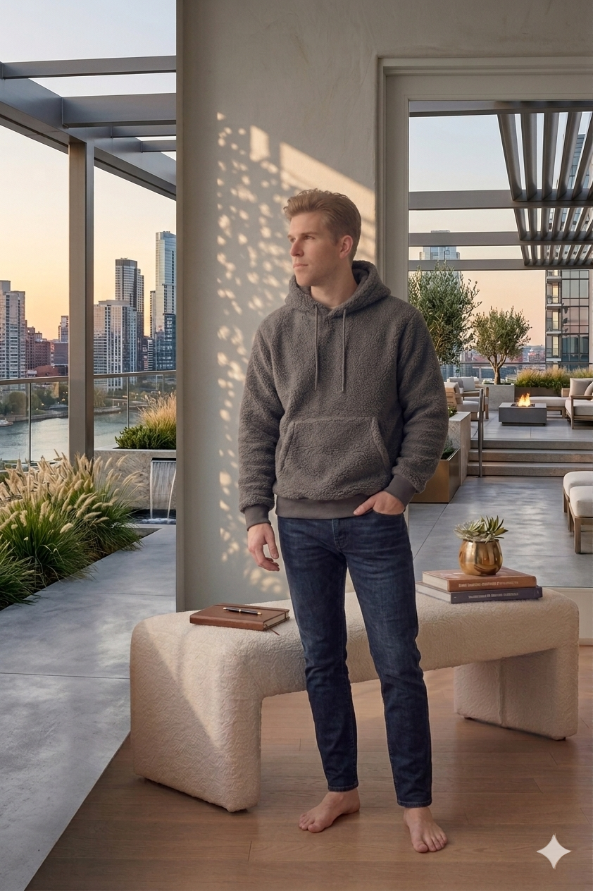 Fleece Winter Hoodie