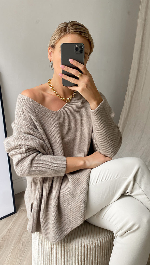 Camel Sweater