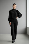 April Top Black