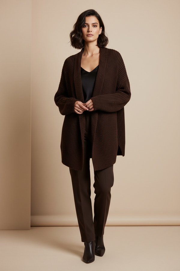 Dark Espresso Carla Cardigan