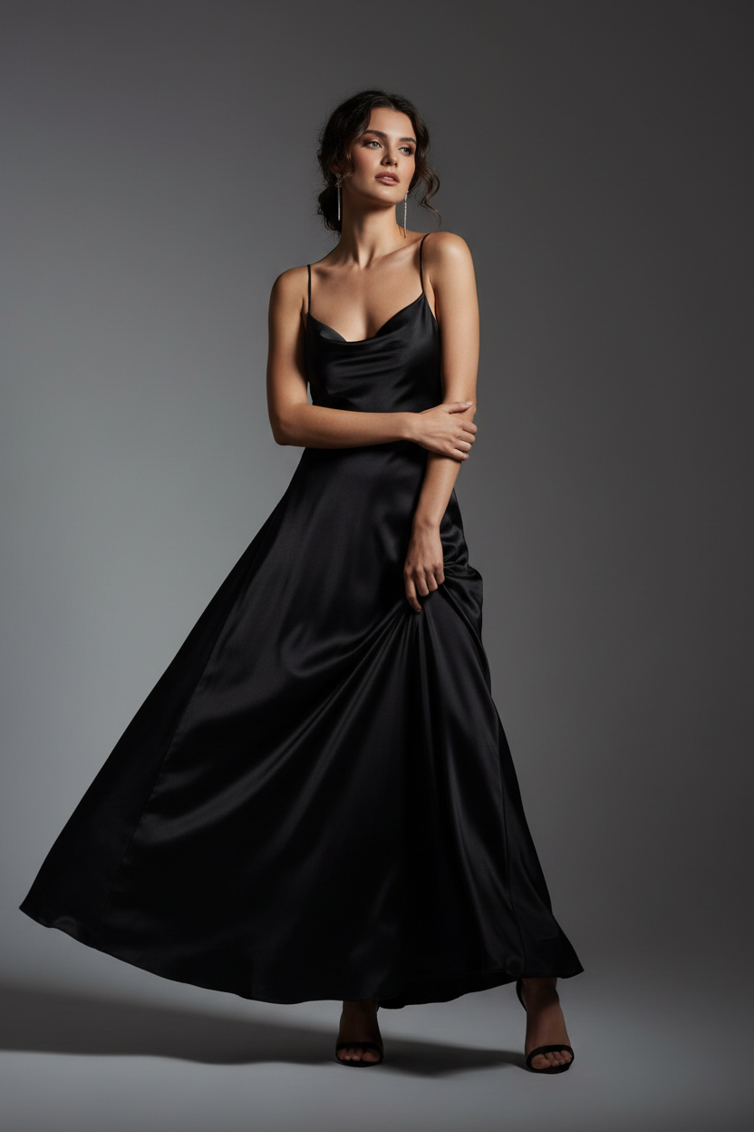 Solange Slip Black